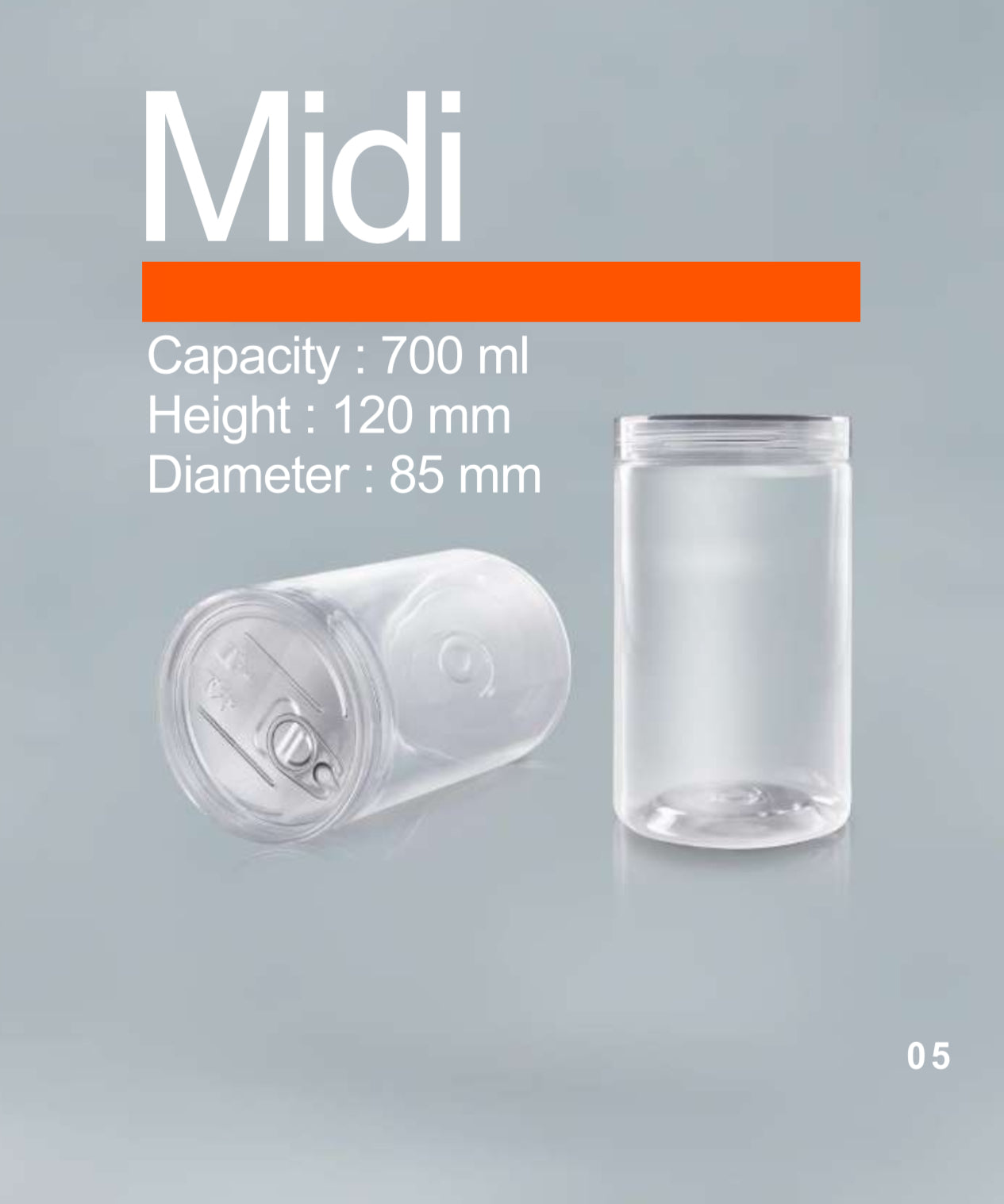 MIDI Jar Series 700 ml / 23.7 oz