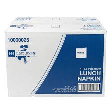 HAWTHRON LUNCHEON NAPKIN 11.3"X13" 1/4 FOLD 6000/CS