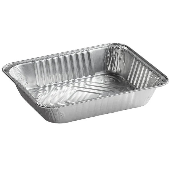 1/2 Deep Heavy Duty Aluminum Foil Steam Table Pan 100/Case