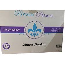 VIRGIN DINNER NAPKIN 2-PLY 1/8 FOLD 20/150 3000/CS