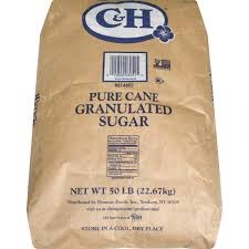 C&H Granulated Sugar - 50 Lbs