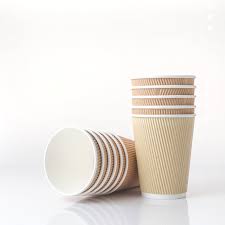 12oz Ripple Paper Hot Cup 500/Case