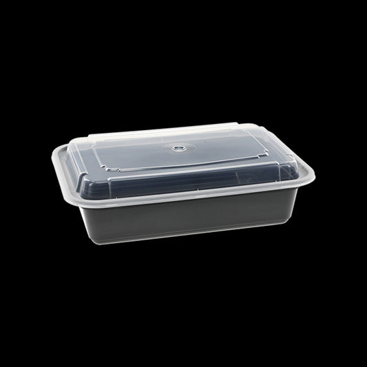 12oz Rectangular Container & Lid 150/Case