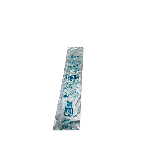 Blue Plastic Produce Bag 15" x 20" 4/Case
