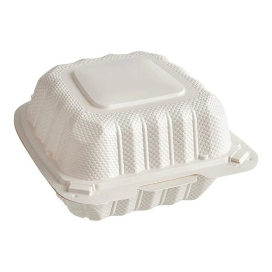 6" x 6" Hinged MFPP Container 250/Case