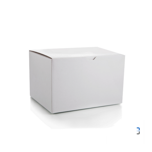 4" x 4" x 4" White Cake Box 200/CS