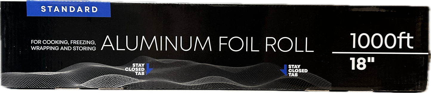 18” x 1000’ Aluminum Foil Roll