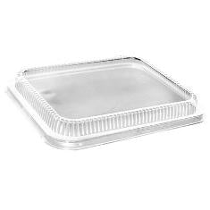1/2 Aluminum Foil Steam Table Pan Low Dome Lid 100/Case