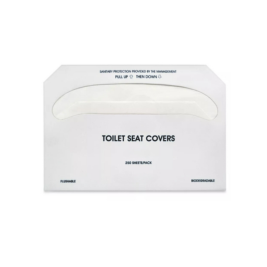 Half Fold Virgin 1-Ply Toilet Seat Cover 5000/CS