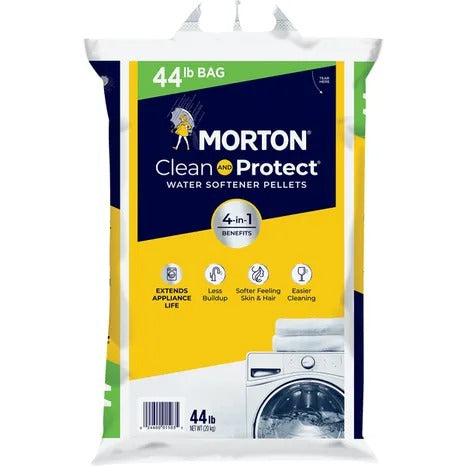Morton Clean and Protect Water Softener Salt 44lb