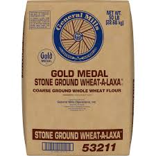Gold MedalTM Wheat-a-Laxa® Flour Untreated Coarse Ground Whole Wheat 50 lb