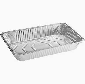 Full-Size Deep Aluminum Foil Steam Table Pan 50/Case
