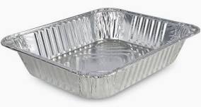 1/2 Deep Aluminum Foil Steam Table Pan 100/Case