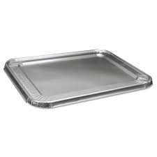 1/2 Aluminum Foil Steam Table Pan Lid 100/Case